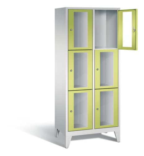 C+P Schließfachschrank Classic, 6 Fächer