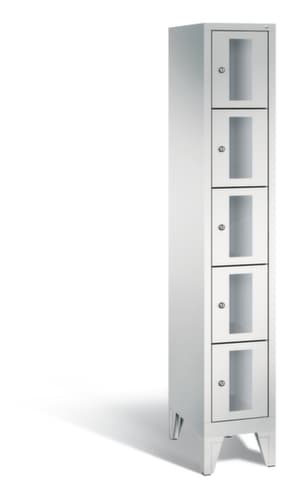 C+P Schließfachschrank Classic, 5 Fächer