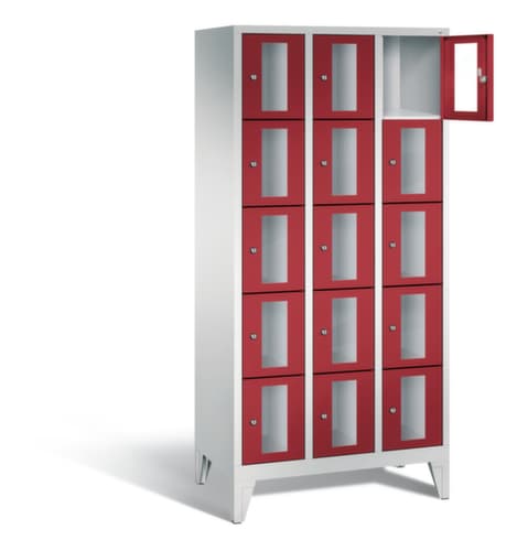 C+P Schließfachschrank Classic, 15 Fächer