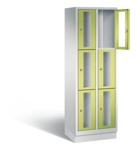 C+P Schließfachschrank Classic, 6 Fächer