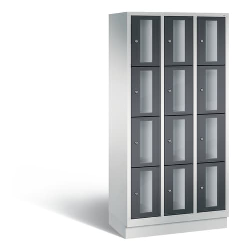 C+P Schließfachschrank Classic, 12 Fächer