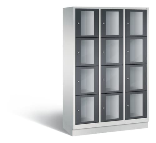 C+P Schließfachschrank Classic, 12 Fächer