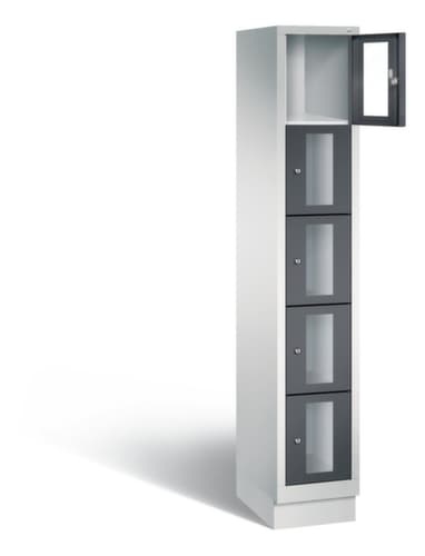 C+P Schließfachschrank Classic, 5 Fächer