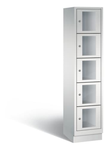 C+P Schließfachschrank Classic, 5 Fächer