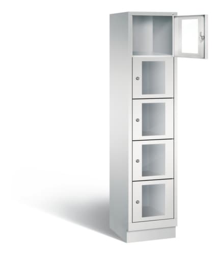 C+P Schließfachschrank Classic, 5 Fächer