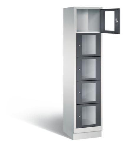 C+P Schließfachschrank Classic, 5 Fächer