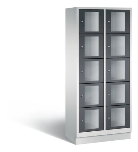 C+P Schließfachschrank Classic, 10 Fächer