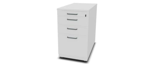 Nowy Styl Standcontainer E10 mit HR-Auszug, 2 Schublade(n)