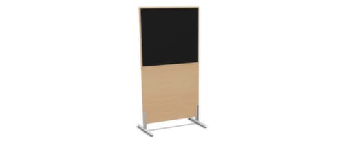 Nowy Styl Trennwand E10 aus Holz mit Stoffbespannung, Höhe x Breite 1545 x 800 mm