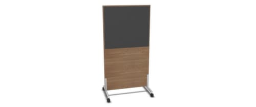 Nowy Styl Trennwand E10 aus Holz mit Stoffbespannung, Höhe x Breite 1545 x 800 mm