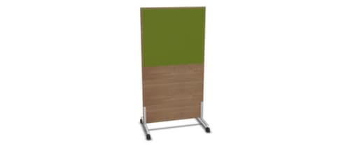 Nowy Styl Trennwand E10 aus Holz mit Stoffbespannung, Höhe x Breite 1545 x 800 mm