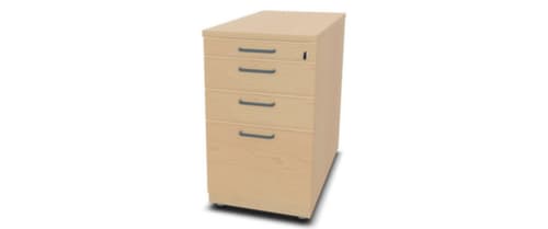 Nowy Styl Standcontainer E10 mit HR-Auszug, 2 Schublade(n)