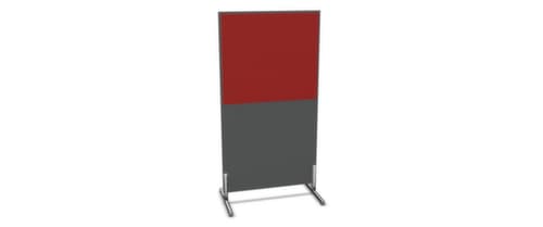 Nowy Styl Trennwand E10 aus Holz mit Stoffbespannung, Höhe x Breite 1545 x 800 mm