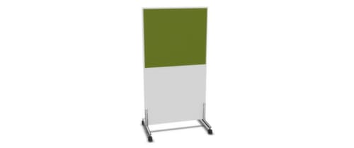 Nowy Styl Trennwand E10 aus Holz mit Stoffbespannung, Höhe x Breite 1545 x 800 mm