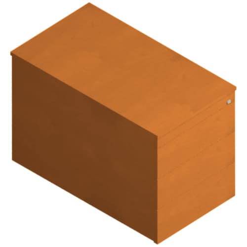 Rollcontainer RQ60, 4 Schublade(n), lichtgrau/lichtgrau