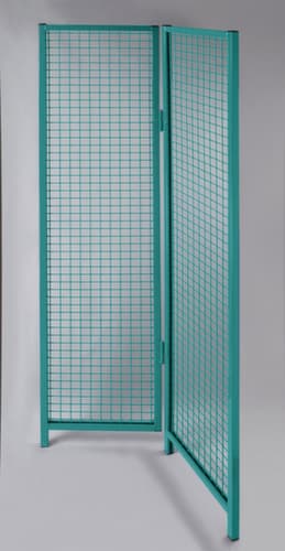 Eck-Aufsatzelement für Trennwandsystem, Breite 480 / 480 mm
