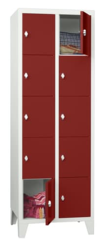 PAVOY Schließfachschrank Basis, 10 Fächer