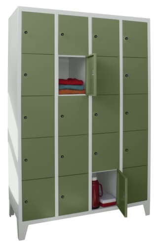 PAVOY Schließfachschrank Basis, 20 Fächer
