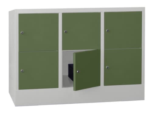 PAVOY Schließfachschrank Basis, 6 Fächer