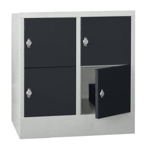 PAVOY Schließfachschrank Basis, 4 Fächer