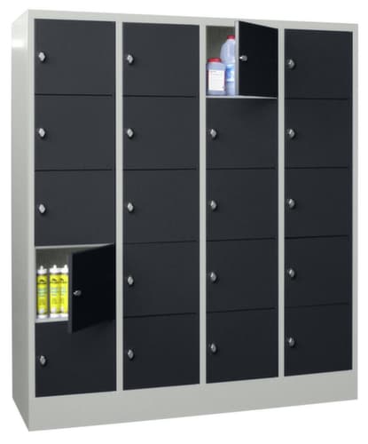 PAVOY Schließfachschrank Basis, 20 Fächer