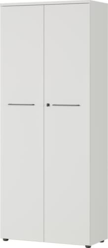 Aktenschrank GW-AGENDA, 5 Ordnerhöhen, lichtgrau/lichtgrau