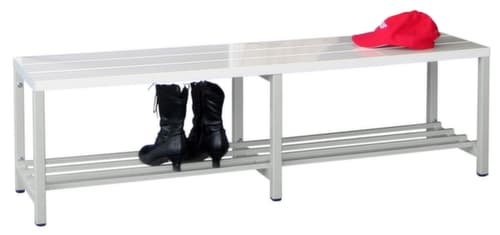 PAVOY Umkleidebank Basis mit Kunststoffleisten