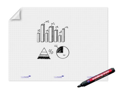 Legamaster Flipchart-Folie Magic-Chart, Höhe x Breite 900 x 1200 mm