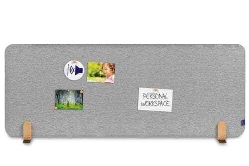 Legamaster Schallabsorbierende Tischtrennwand ELEMENTS