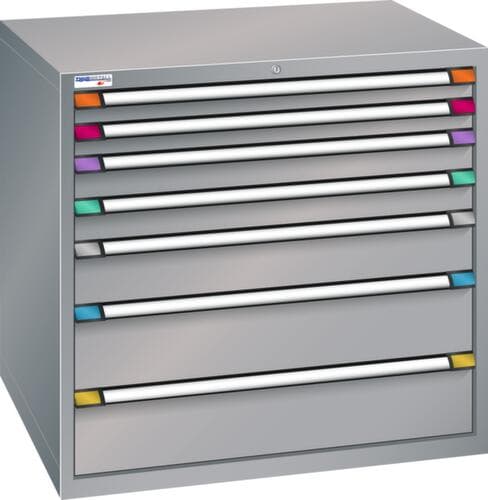 Thurmetall Schubladenschrank mit Breite 1005 mm, 7 Schublade(n)