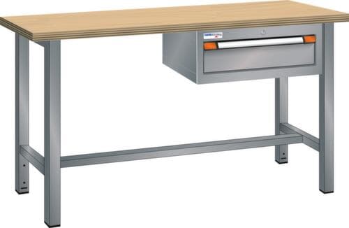 Thurmetall Werkbank, 1 Schublade, 1 Ablageboden