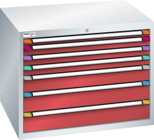 Thurmetall Schubladenschrank mit Breite 1005 mm, 7 Schublade(n)