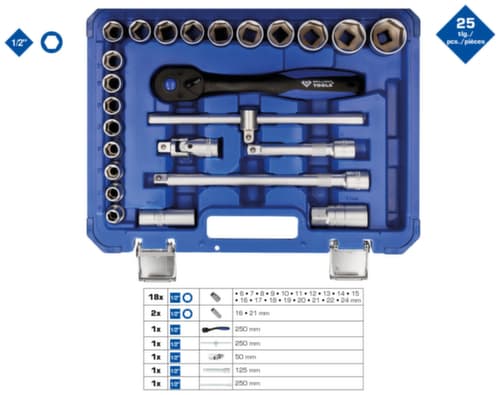 Brilliant Tools 1/2" Steckschlüssel-Satz