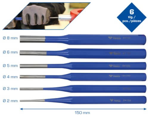 Brilliant Tools Splintentreiber-Satz