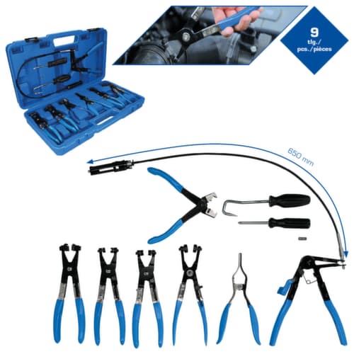 Brilliant Tools Schlauchschellenzangen-Satz