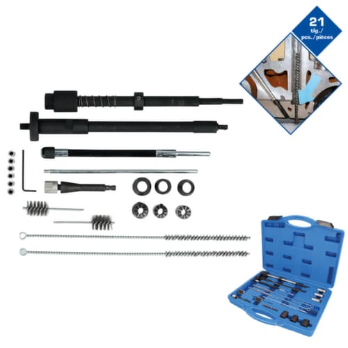Brilliant Tools Injektorsitz- und Schacht-Reinigungs-Satz