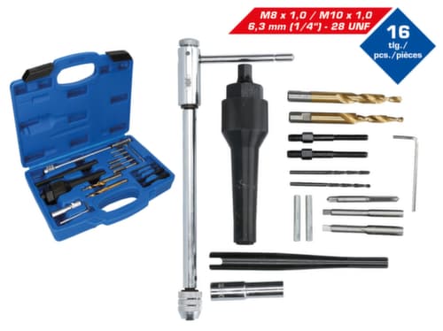 Brilliant Tools Glühkerzen-Ausbau- und Gewinde-Reparatur-Satz