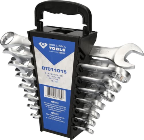 Brilliant Tools Ring-Maulschlüssel-Satz