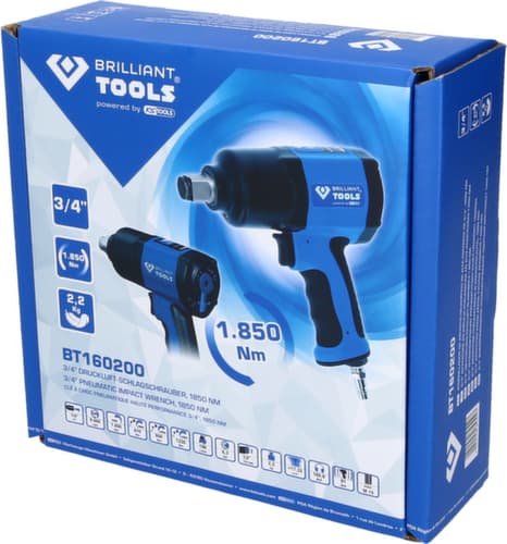 Brilliant Tools 3/4" Druckluft-Schlagschrauber