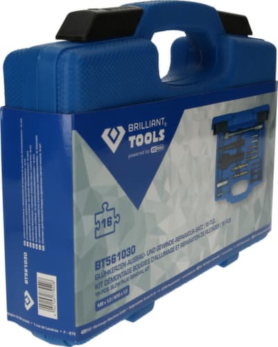 Brilliant Tools Glühkerzen-Ausbau- und Gewinde-Reparatur-Satz
