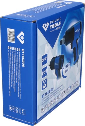 Brilliant Tools 3/4" Druckluft-Schlagschrauber