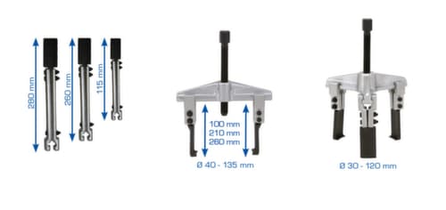Brilliant Tools Universal-Abzieher-Satz