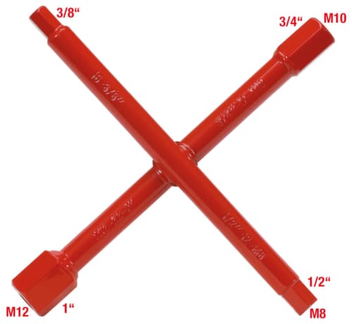 KS Tools Sanitär-Kreuzschlüssel