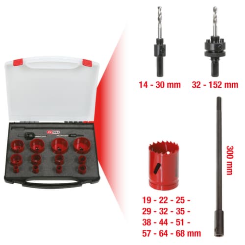 KS Tools Universal-Lochsägen-Satz