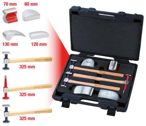 KS Tools Karosserie-Ausbeul-Satz