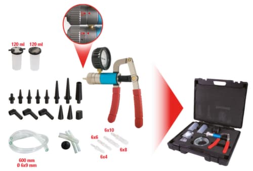 KS Tools Druck- und Unterdruckpumpen-Satz