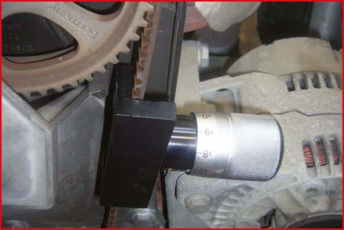 KS Tools Zahnriemen-Spannungs-Prüfgerät
