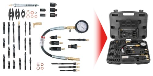 KS Tools Kompressionsprüfgerät-Satz für Dieselmotoren
