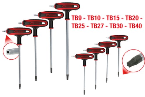 KS Tools T-Griff-Torx-Winkelstiftschlüssel-Satz