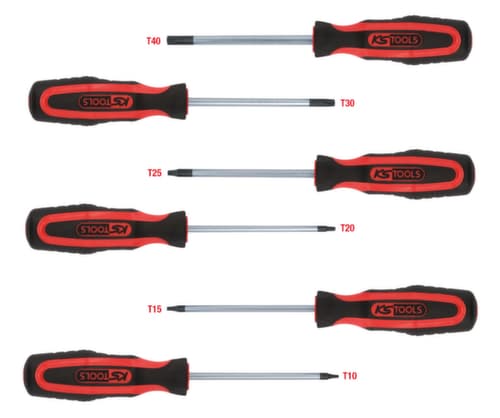 KS Tools ERGOTORQUEplus Schraubendreher-Satz